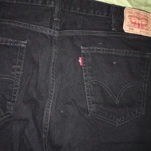 1 pair 505 black corduroy pants Levi